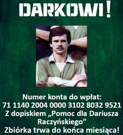 Pomagamy Dariuszowi Raczyńskiemu!