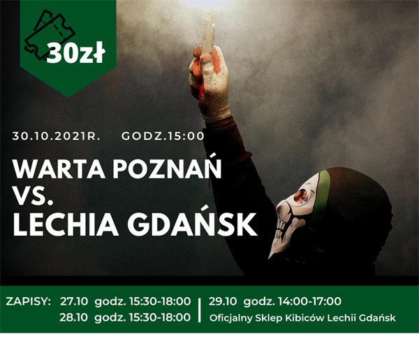 Lechia On Tour - zapisy do Grodziska 30.10.2021