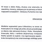 Oświadczenie Oldboys Lechia dotyczącej sytuacji w klubie