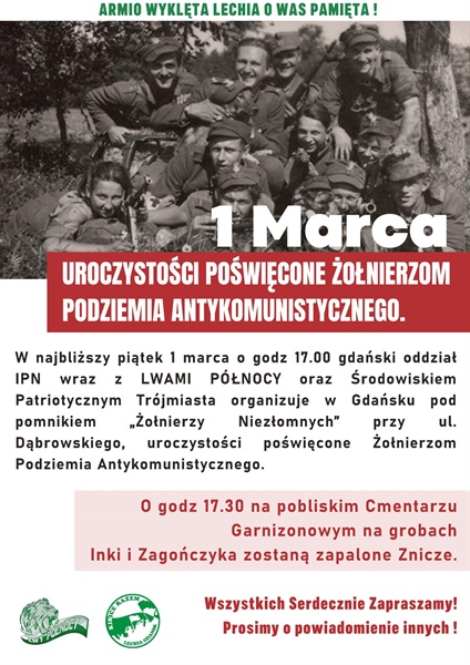 Uroczystości 01.03.