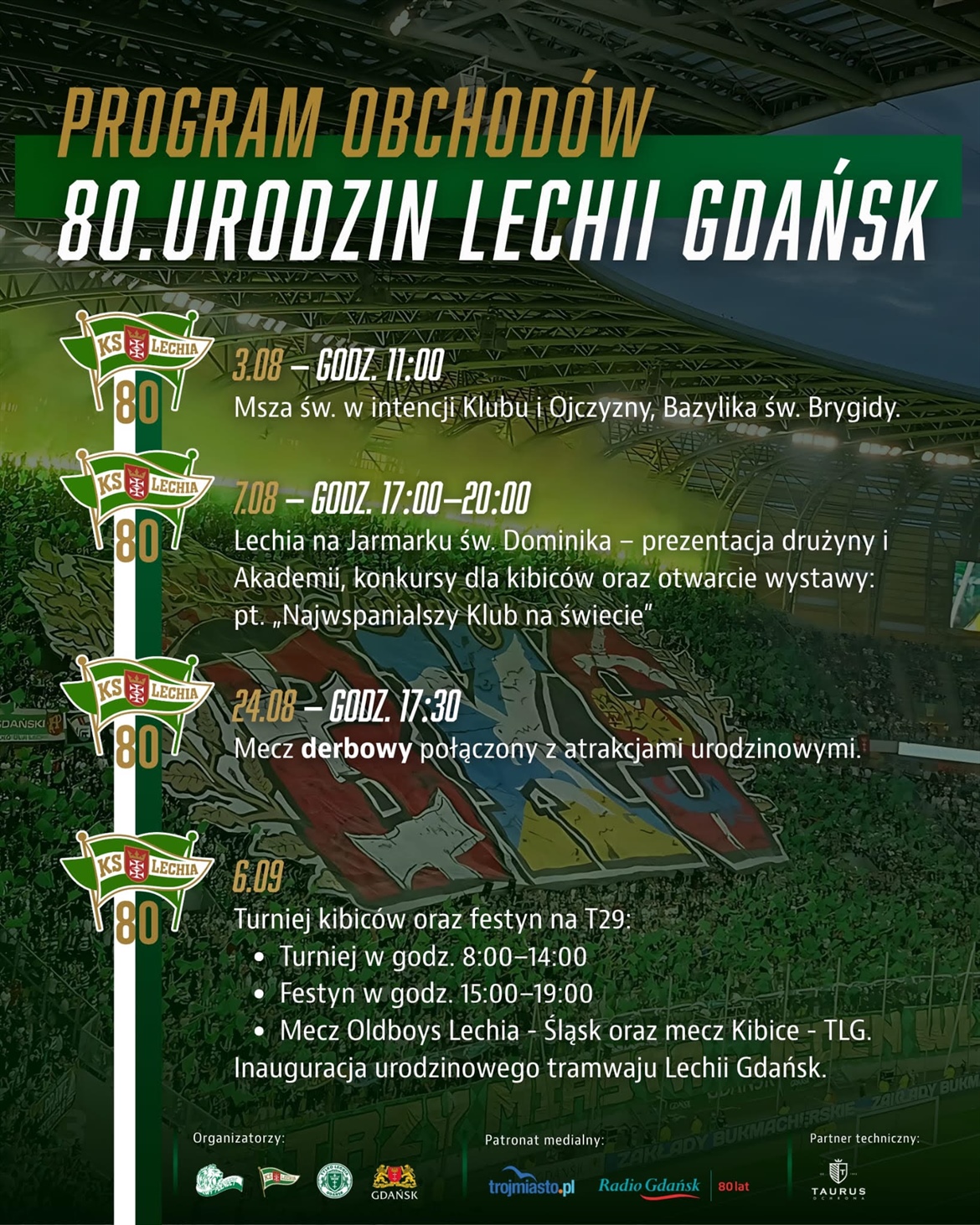 80. urodziny Lechii Gdańsk