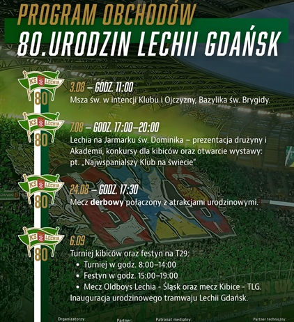 80. urodziny Lechii Gdańsk