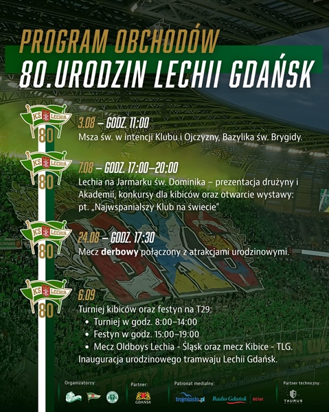 80. urodziny Lechii Gdańsk